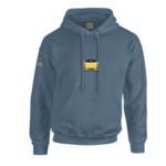 Hoodie with Yellow Birdie Graphic