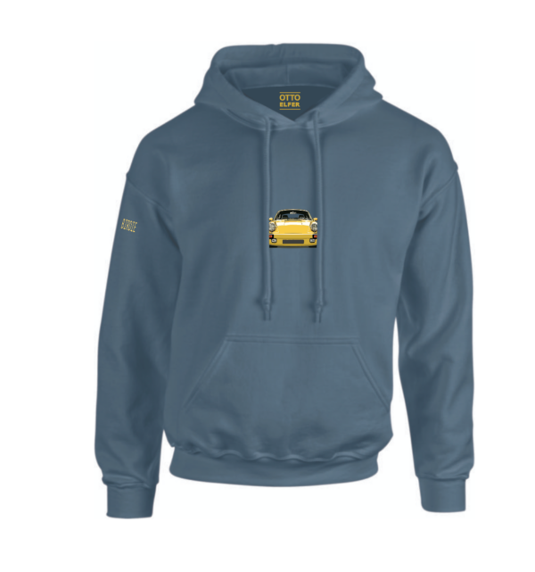 Hoodie with Yellow Birdie Graphic